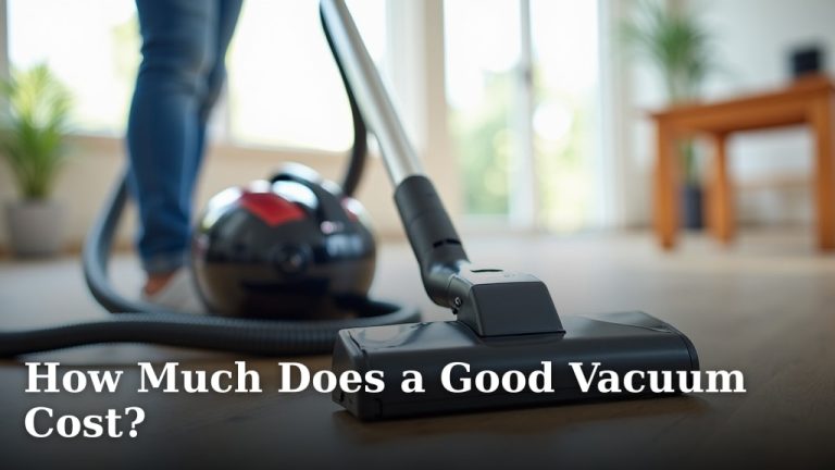 How Much Does a Good Vacuum Cost?