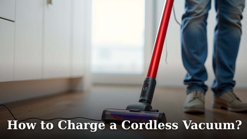 How to Charge a Cordless Vacuum?