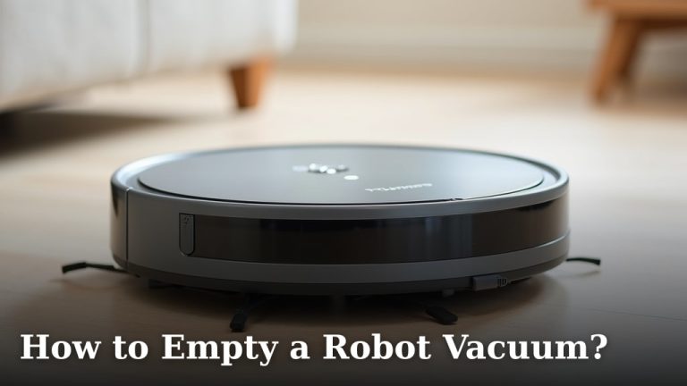 How to Empty a Robot Vacuum?