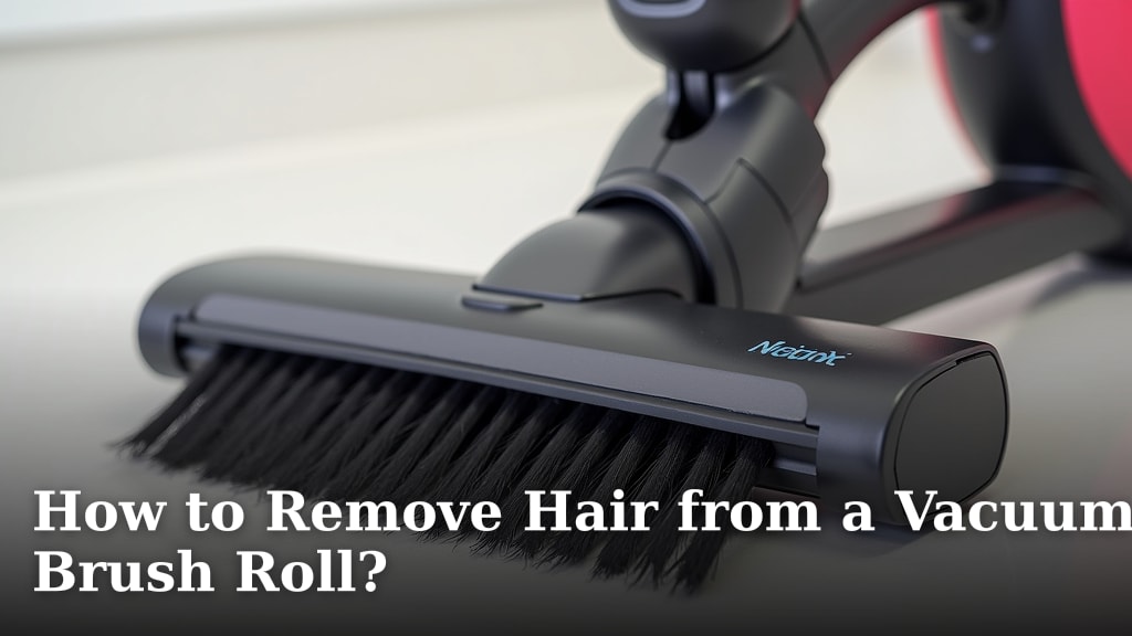 How to Remove Hair from a Vacuum Brush Roll?