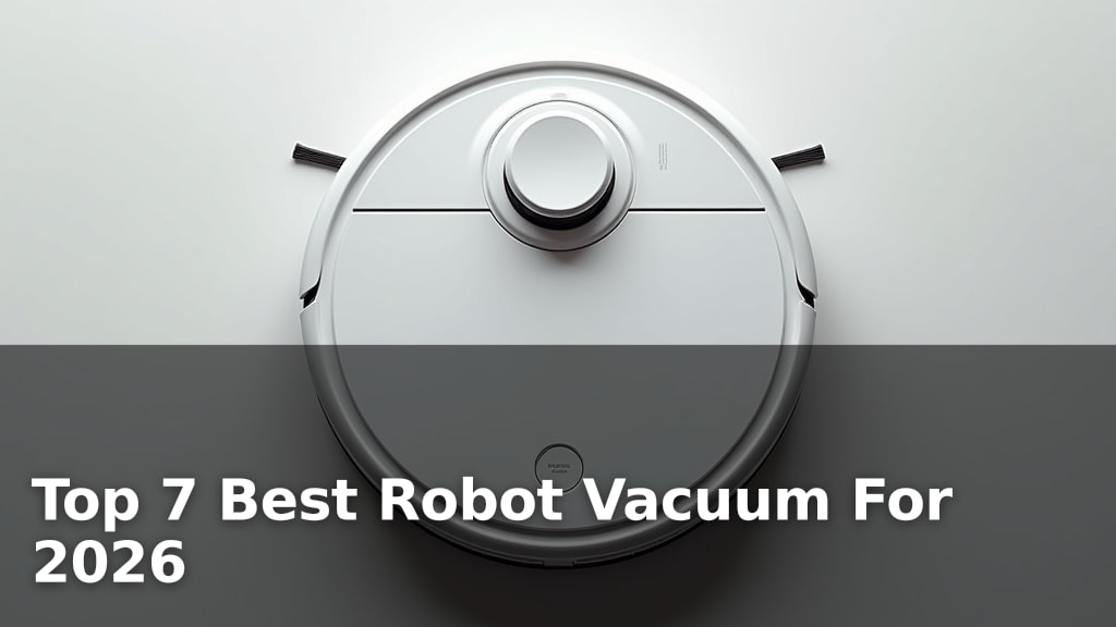 Top 7 Best Robot Vacuum For 2026
