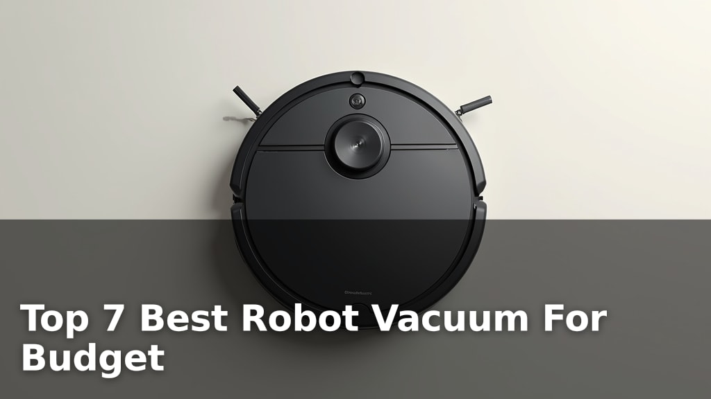 Top 7 Best Robot Vacuum For Budget