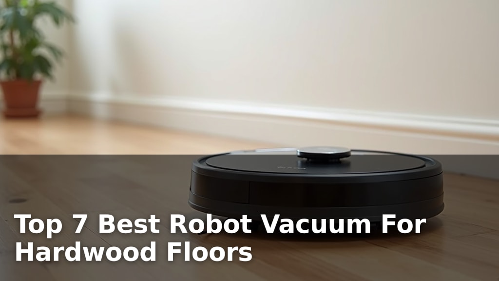 Top 7 Best Robot Vacuum For Hardwood Floors