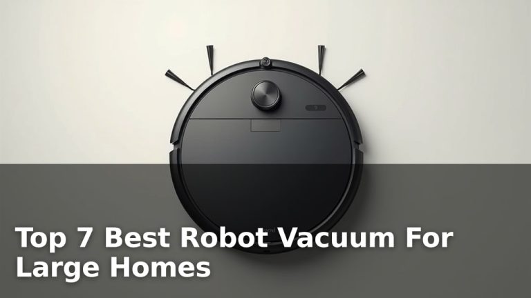 Top 7 Best Robot Vacuum For Large Homes