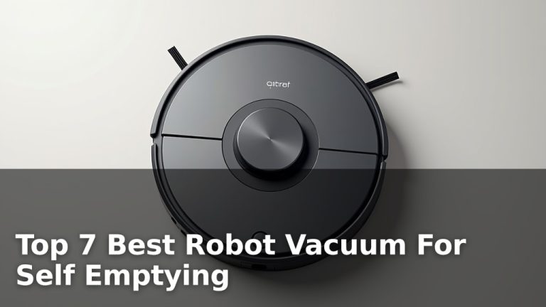 Top 7 Best Robot Vacuum For Self Emptying