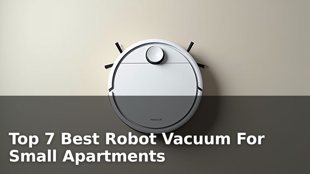 Top 7 Best Robot Vacuum For Small Apartments