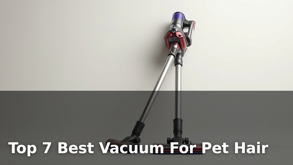 Top 7 Best Vacuum For Pet Hair