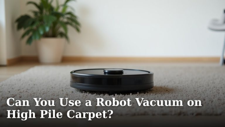 Can You Use a Robot Vacuum on High Pile Carpet?