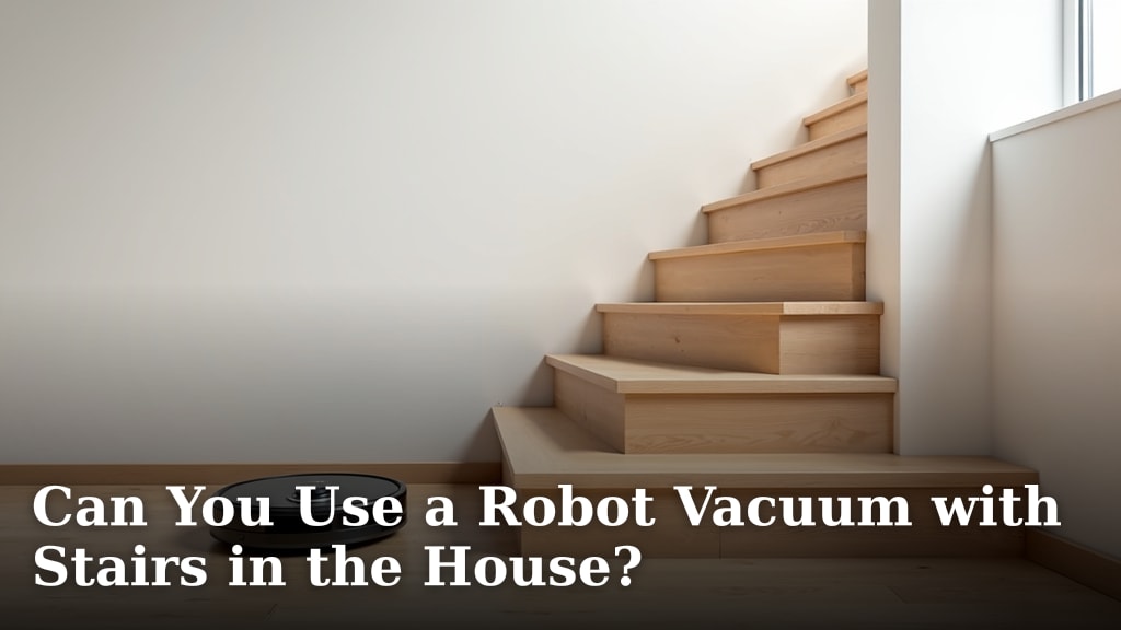 Can You Use a Robot Vacuum with Stairs in the House?