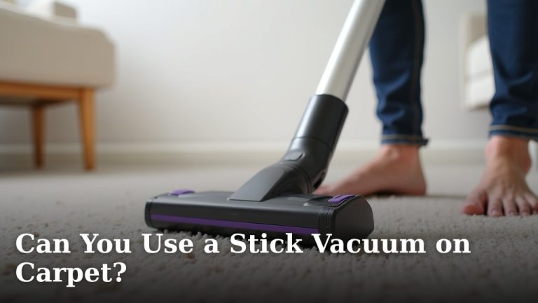 Can You Use a Stick Vacuum on Carpet?