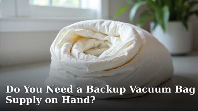 Do You Need a Backup Vacuum Bag Supply on Hand?