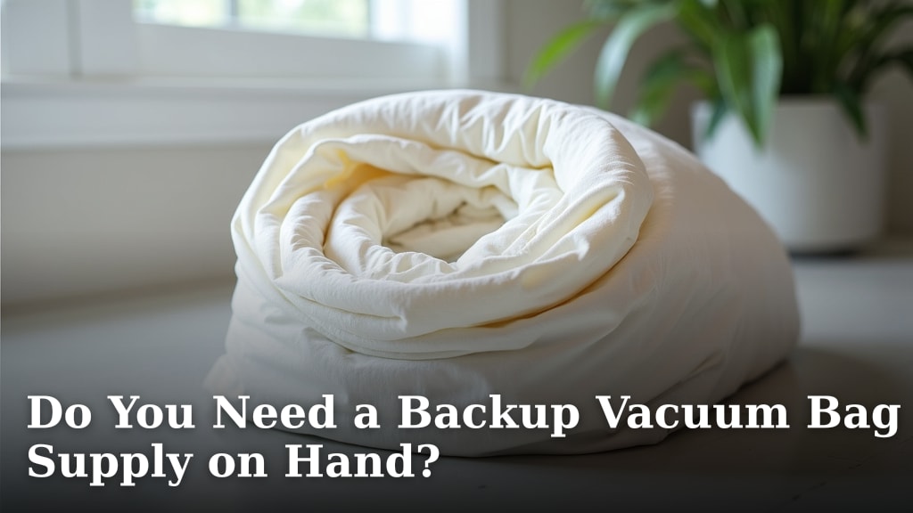 Do You Need a Backup Vacuum Bag Supply on Hand?