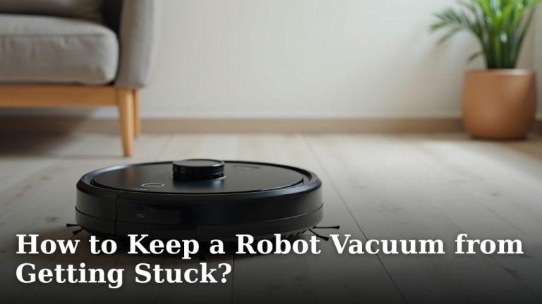 How to Keep a Robot Vacuum from Getting Stuck?
