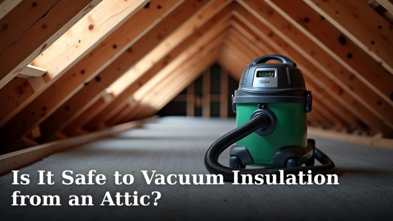 Is It Safe to Vacuum Insulation from an Attic?