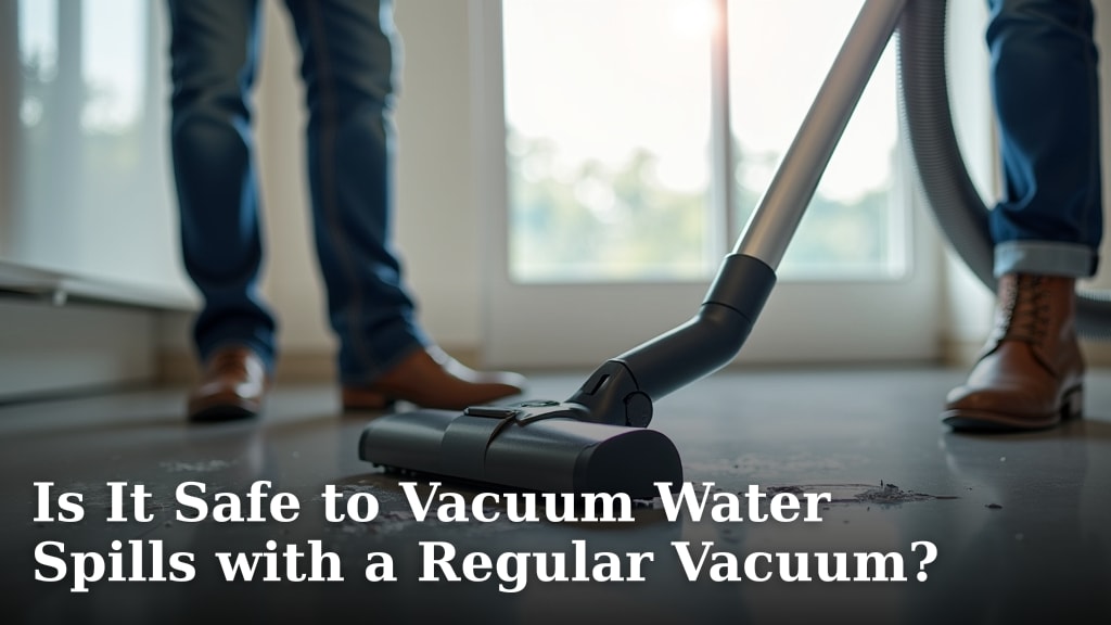 Is It Safe to Vacuum Water Spills with a Regular Vacuum?