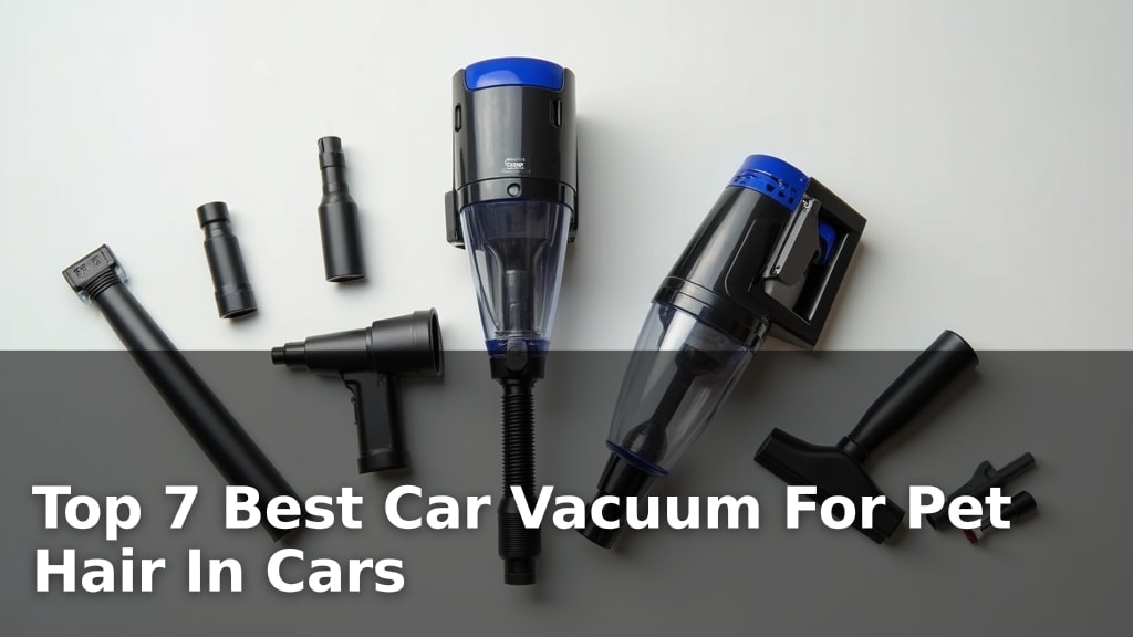 Top 7 Best Car Vacuum For Pet Hair In Cars
