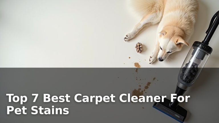 Top 7 Best Carpet Cleaner For Pet Stains