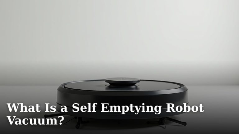 What Is a Self Emptying Robot Vacuum?