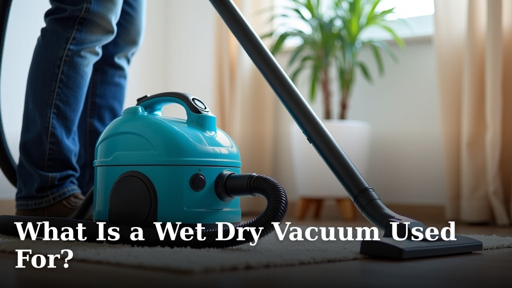 What Is a Wet Dry Vacuum Used For?