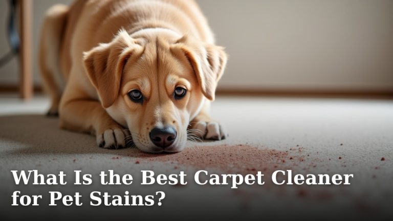What Is the Best Carpet Cleaner for Pet Stains?