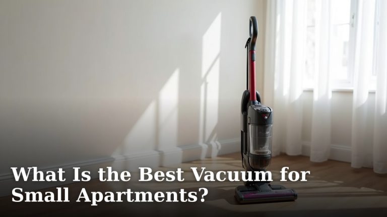 What Is the Best Vacuum for Small Apartments?