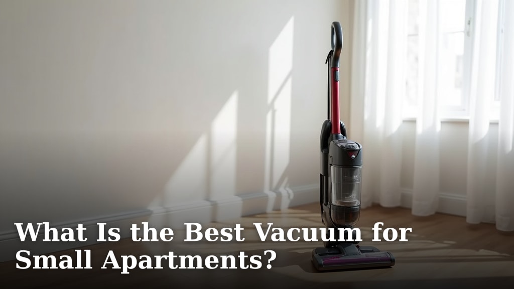 What Is the Best Vacuum for Small Apartments?