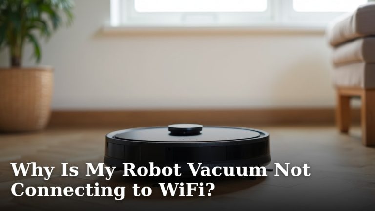 Why Is My Robot Vacuum Not Connecting to WiFi?