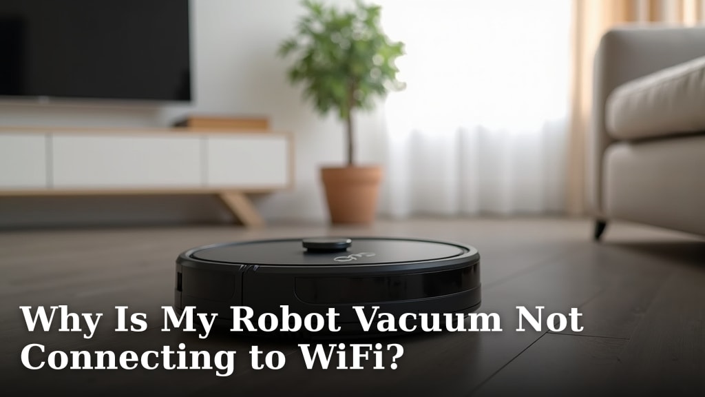 Why Is My Robot Vacuum Not Connecting to WiFi?
