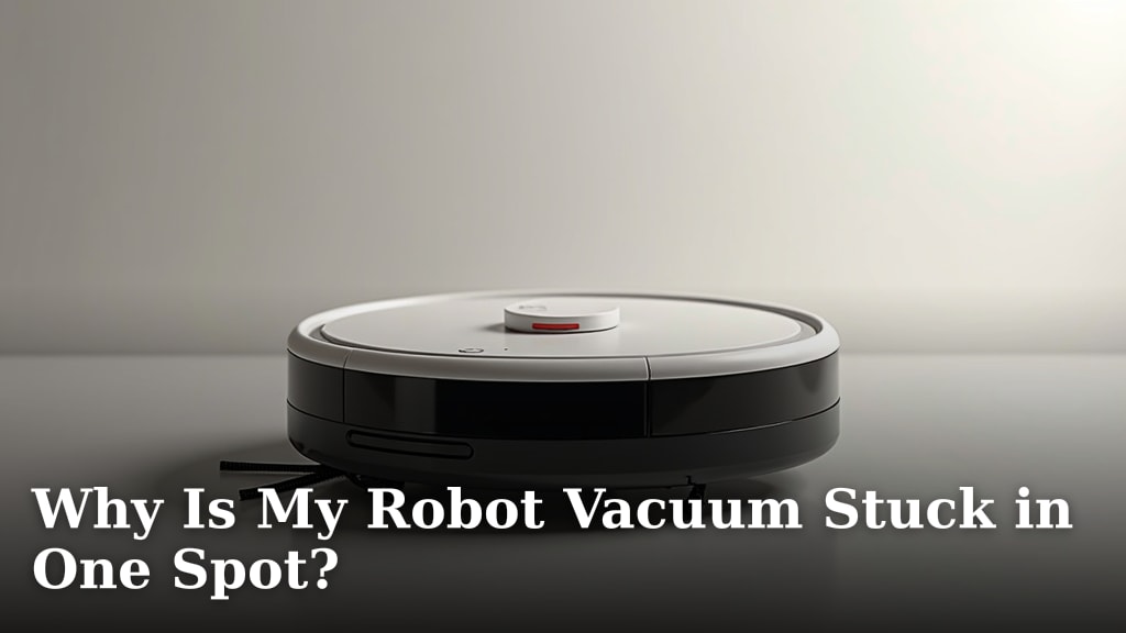 Why Is My Robot Vacuum Stuck in One Spot?