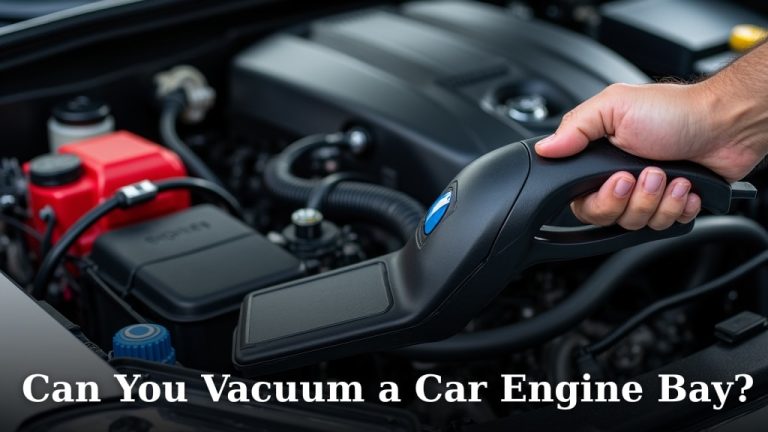 Can You Vacuum a Car Engine Bay?