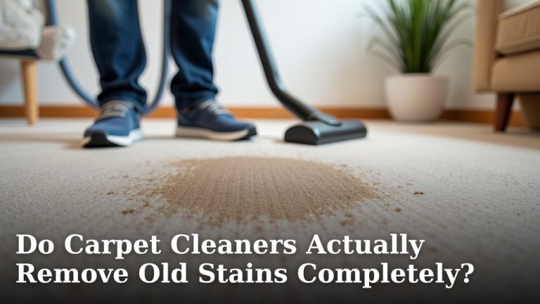Do Carpet Cleaners Actually Remove Old Stains Completely?