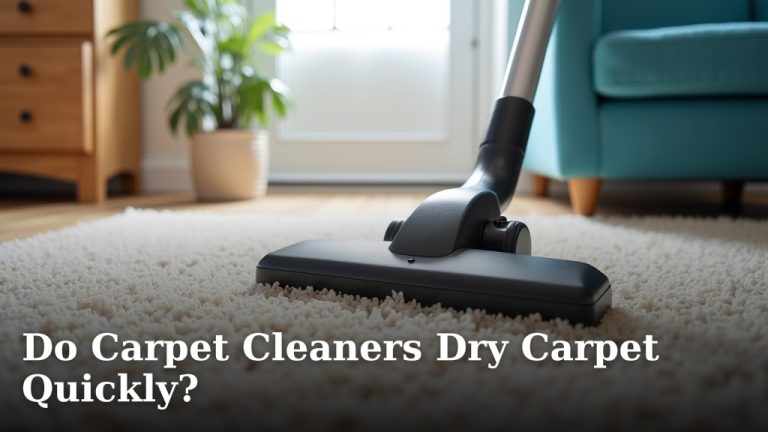 Do Carpet Cleaners Dry Carpet Quickly?
