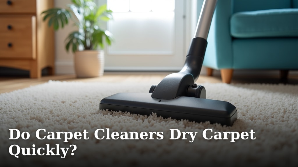 Do Carpet Cleaners Dry Carpet Quickly?