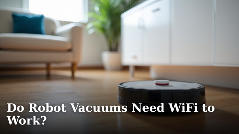 Do Robot Vacuums Need WiFi to Work?
