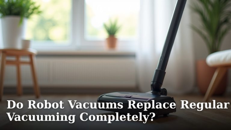 Do Robot Vacuums Replace Regular Vacuuming Completely?