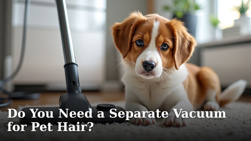 Do You Need a Separate Vacuum for Pet Hair?