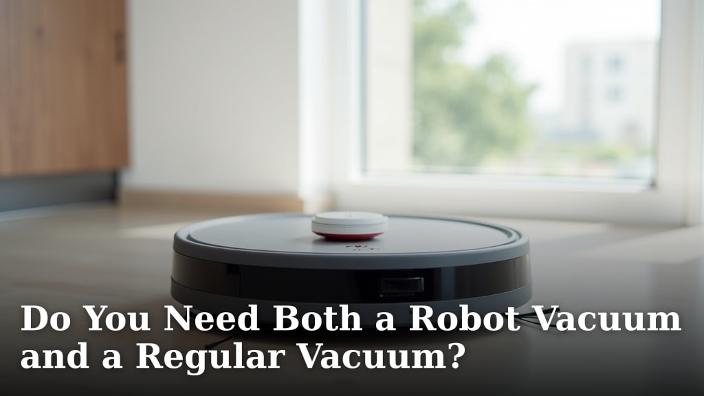 Do You Need Both a Robot Vacuum and a Regular Vacuum?