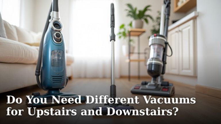 Do You Need Different Vacuums for Upstairs and Downstairs?