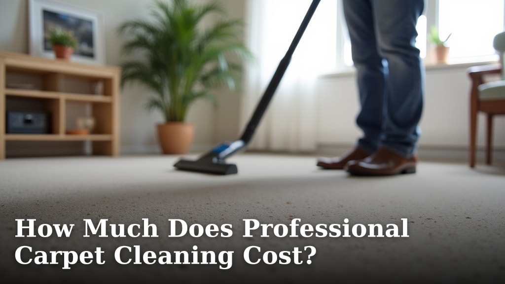 How Much Does Professional Carpet Cleaning Cost?