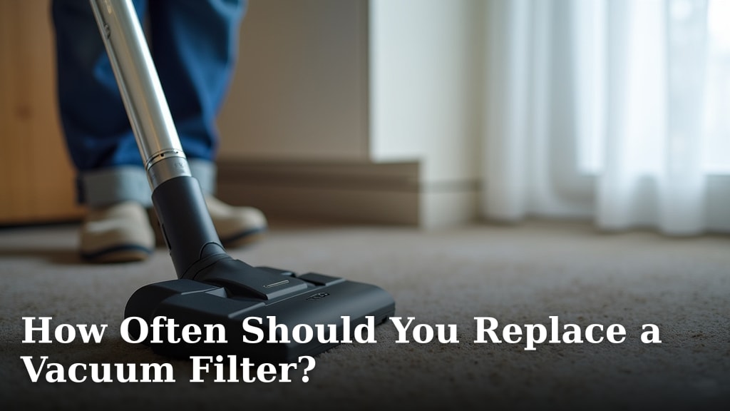 How Often Should You Replace a Vacuum Filter?