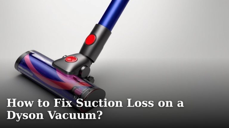 How to Fix Suction Loss on a Dyson Vacuum?