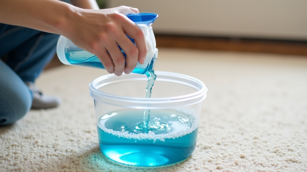 Preparing Your Carpet Cleaner Solution