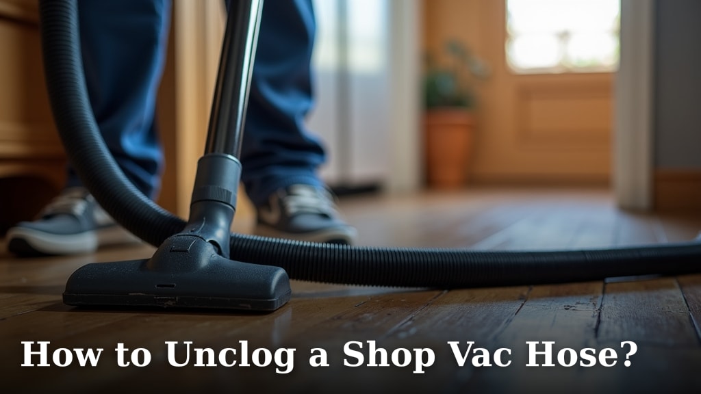 How to Unclog a Shop Vac Hose?