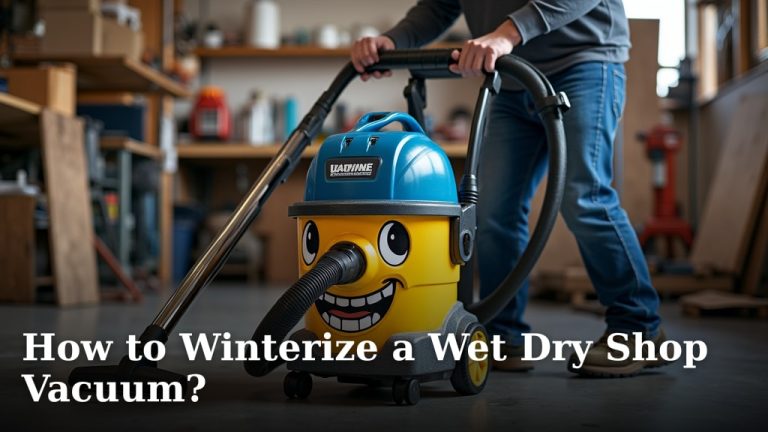 How to Winterize a Wet Dry Shop Vacuum?