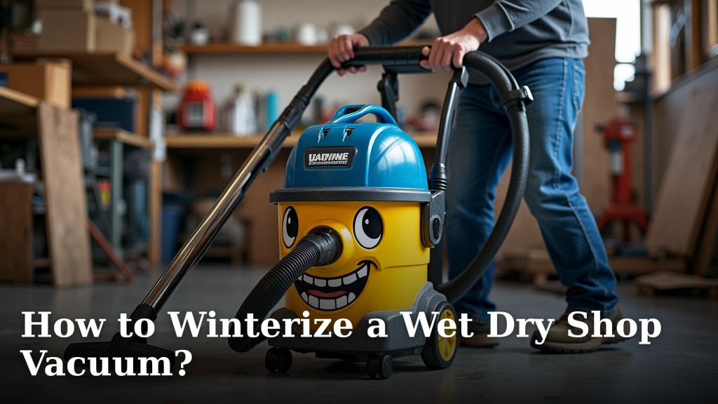How to Winterize a Wet Dry Shop Vacuum?
