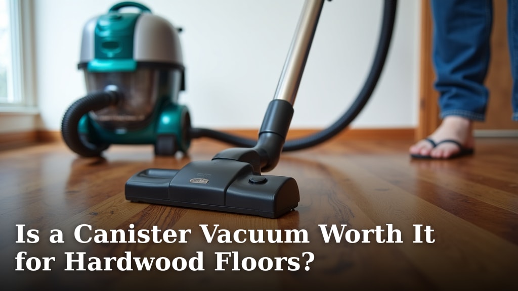 Is a Canister Vacuum Worth It for Hardwood Floors?