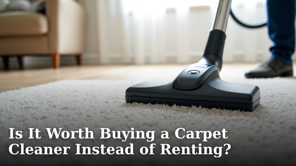 Is It Worth Buying a Carpet Cleaner Instead of Renting?