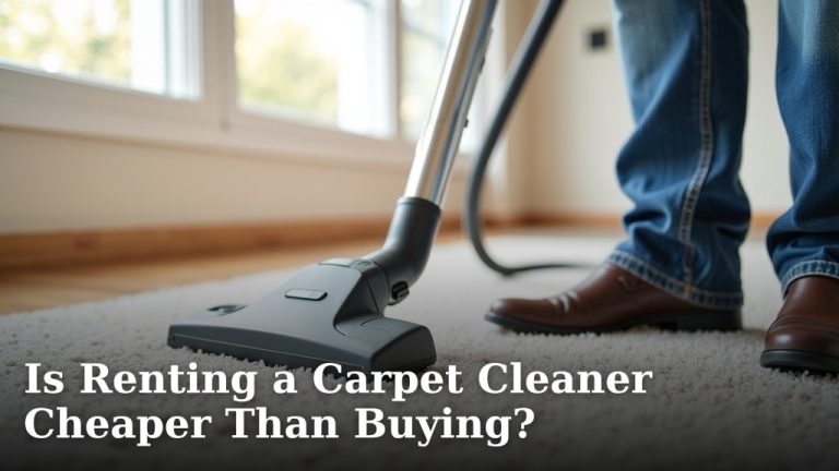 Is Renting a Carpet Cleaner Cheaper Than Buying?
