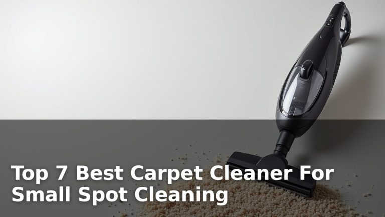 Top 7 Best Carpet Cleaner For Small Spot Cleaning