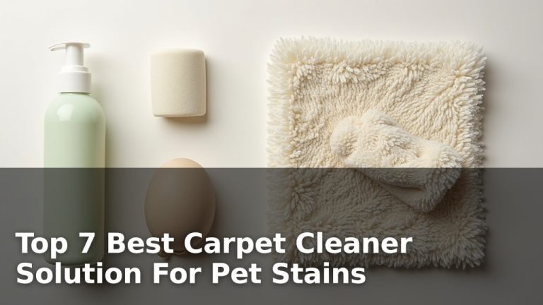 Top 7 Best Carpet Cleaner Solution For Pet Stains